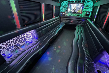 Greenwich Limo Bus Interior
