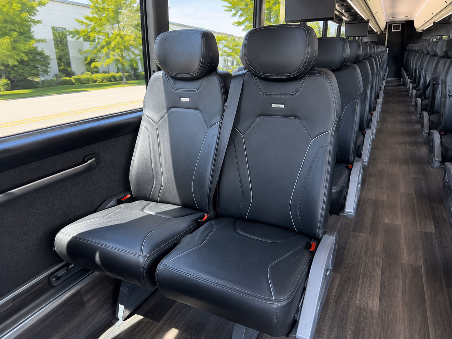 greenwich charter bus rental inside