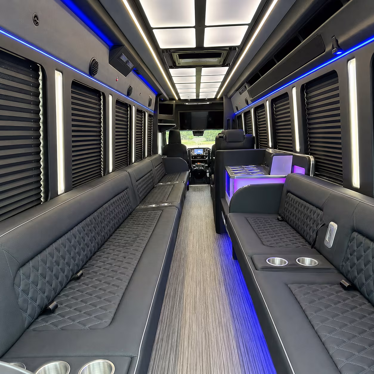 greenwich party bus rentals inside